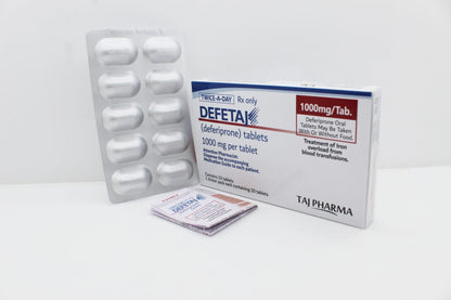 DEFERIPRONE TB 500MG 100 CPLT