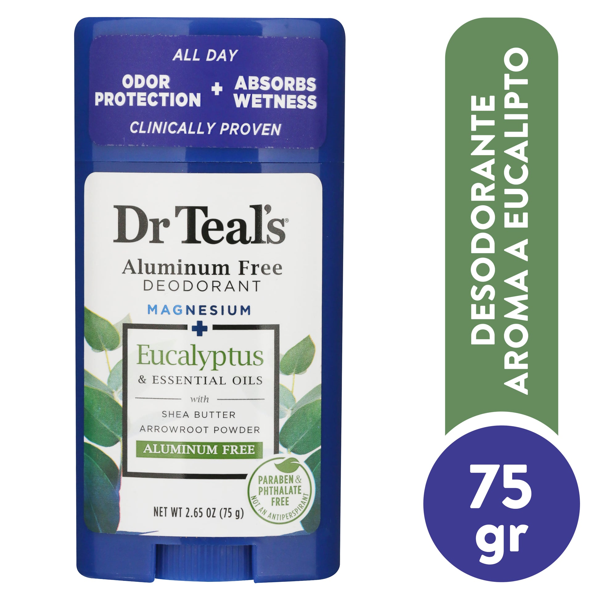 DR TEALS EUCALYPTUS ALUM FREE DEO 2.65OZ