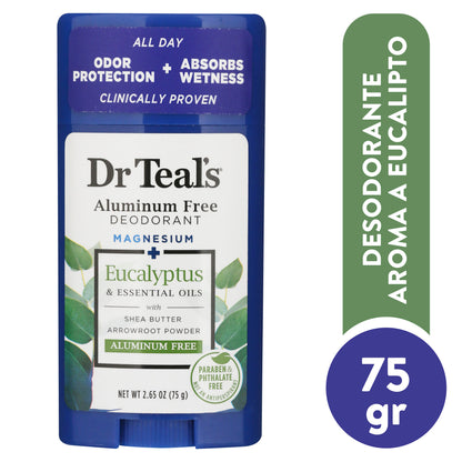 DR TEALS EUCALYPTUS ALUM FREE DEO 2.65OZ