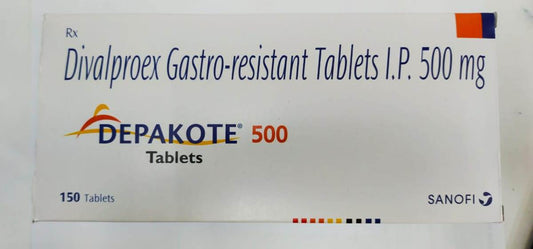 DEPAKOTE TB 500MG 100 DR