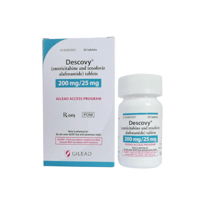 DESCOVY TB 200-25MG 30