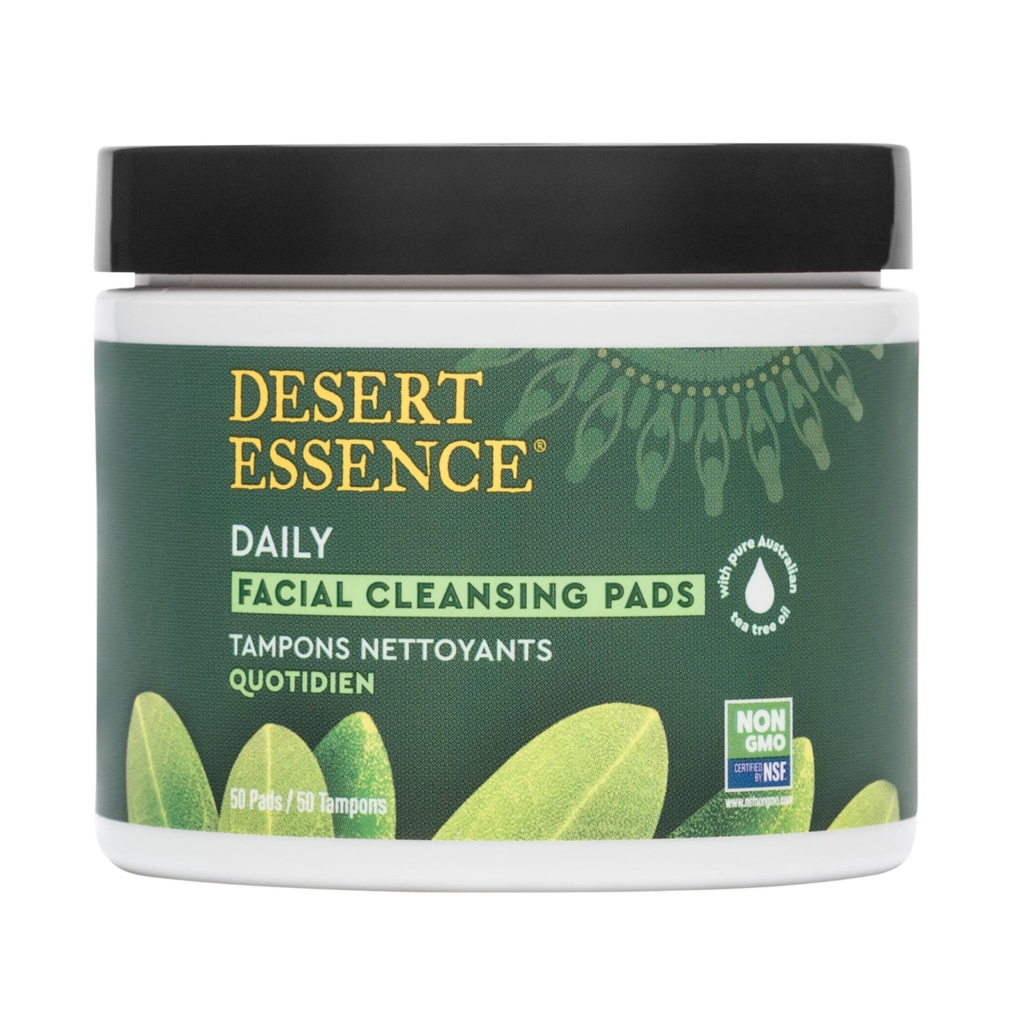 DESERT ESSENCE FACE CLNS PADS TTREE OIL
