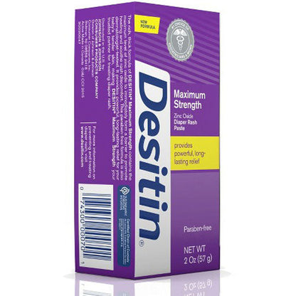 DESITIN PASTE MAX STRENGTH 2OZ