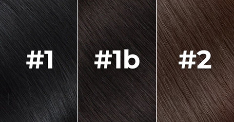BELLATIQ HAIR CLR JET BLACK  #1