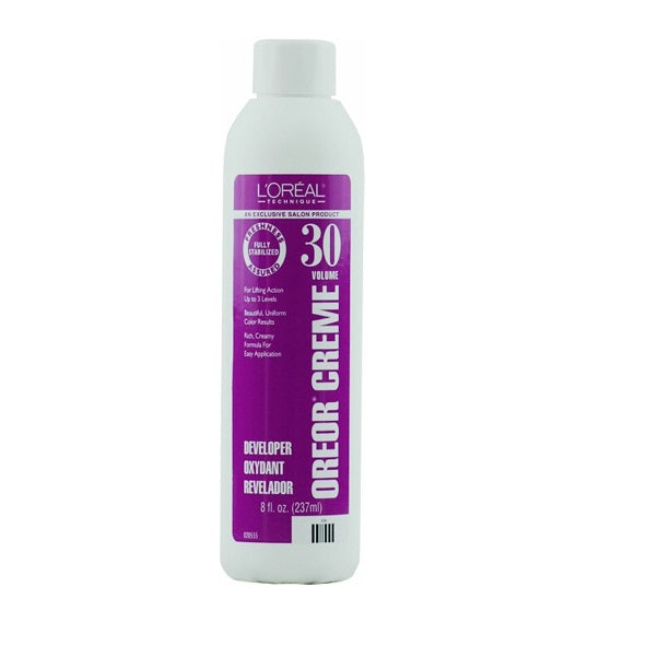 Loreal Oreor Creme 30 Volume Developer 8oz