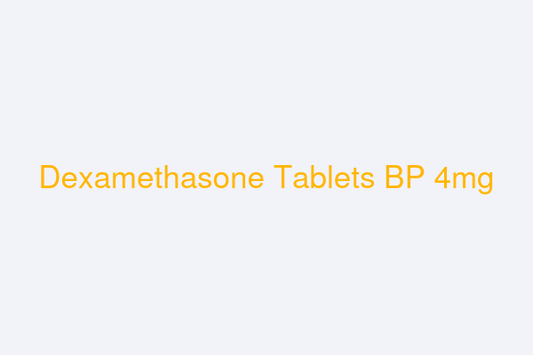 DEXAMETHASONE TB 4MG 10X10UD BPK