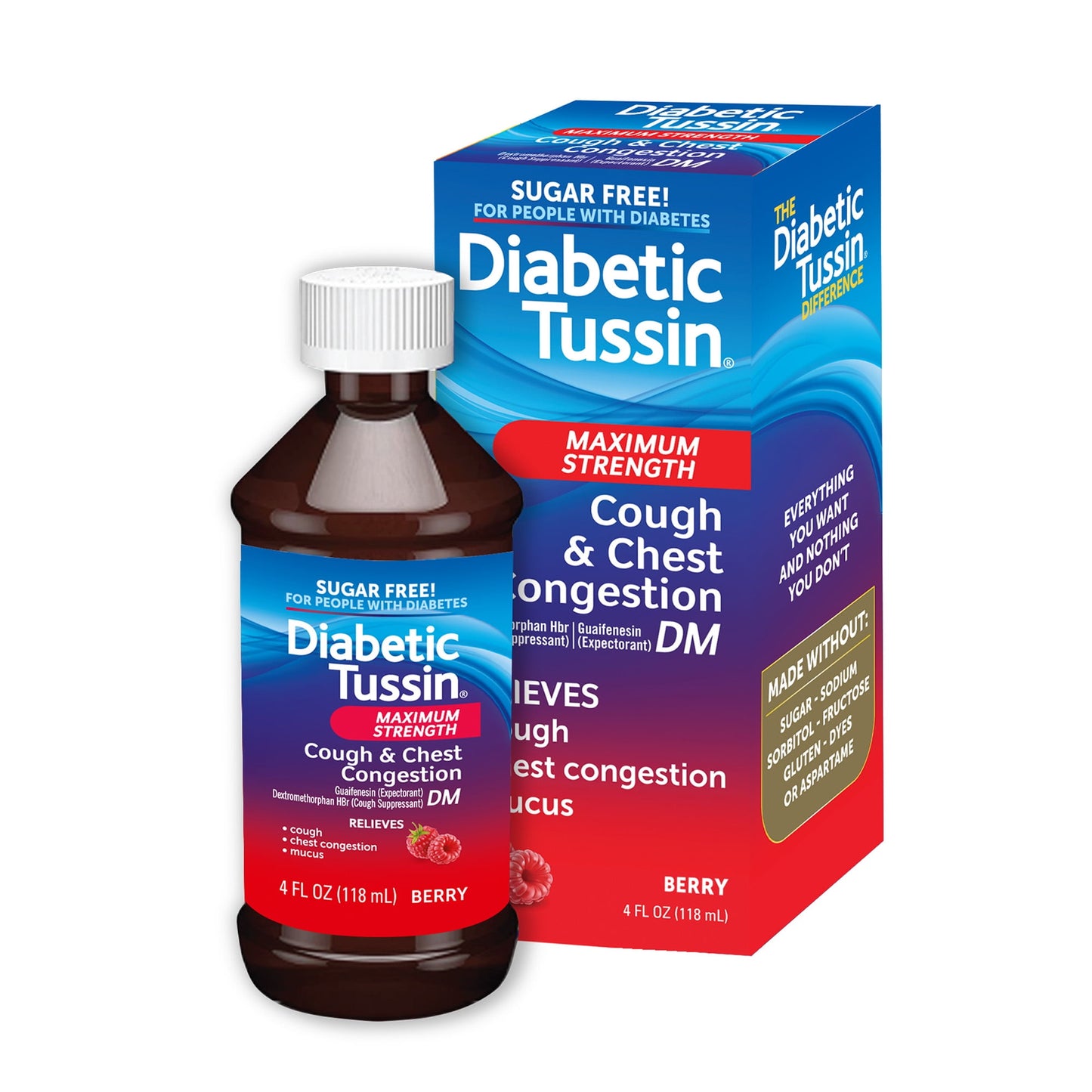 DIABETIC TUSSIN NTM C/F LQ 118ML