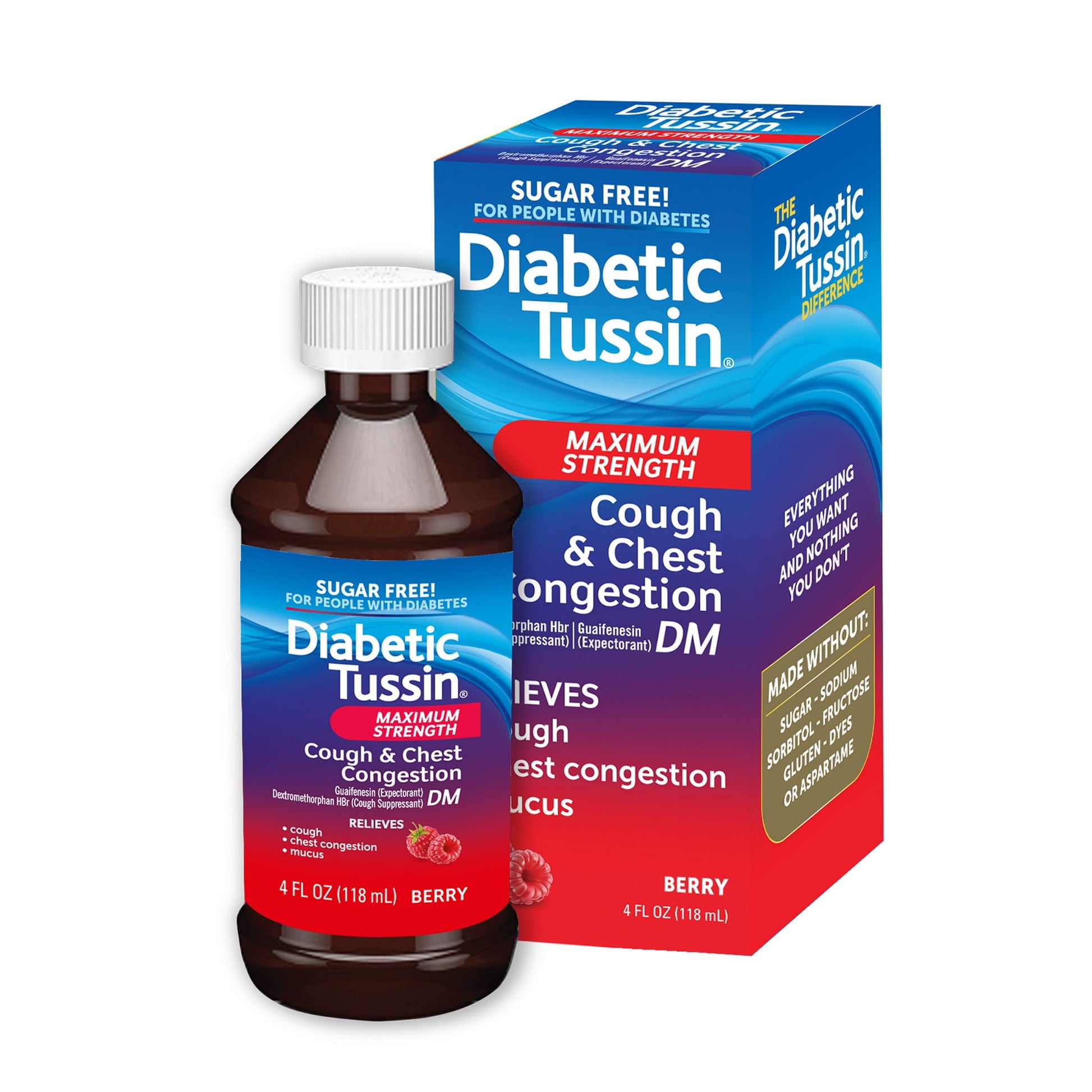 DIABETIC TUSSIN NTM C/F LQ 118ML