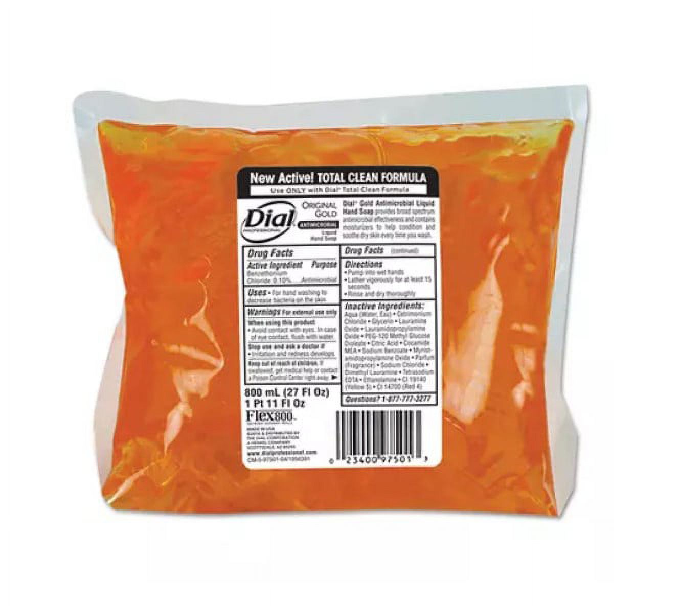 DIAL PUMP SOAP DECOR GOLD 7.5OZ