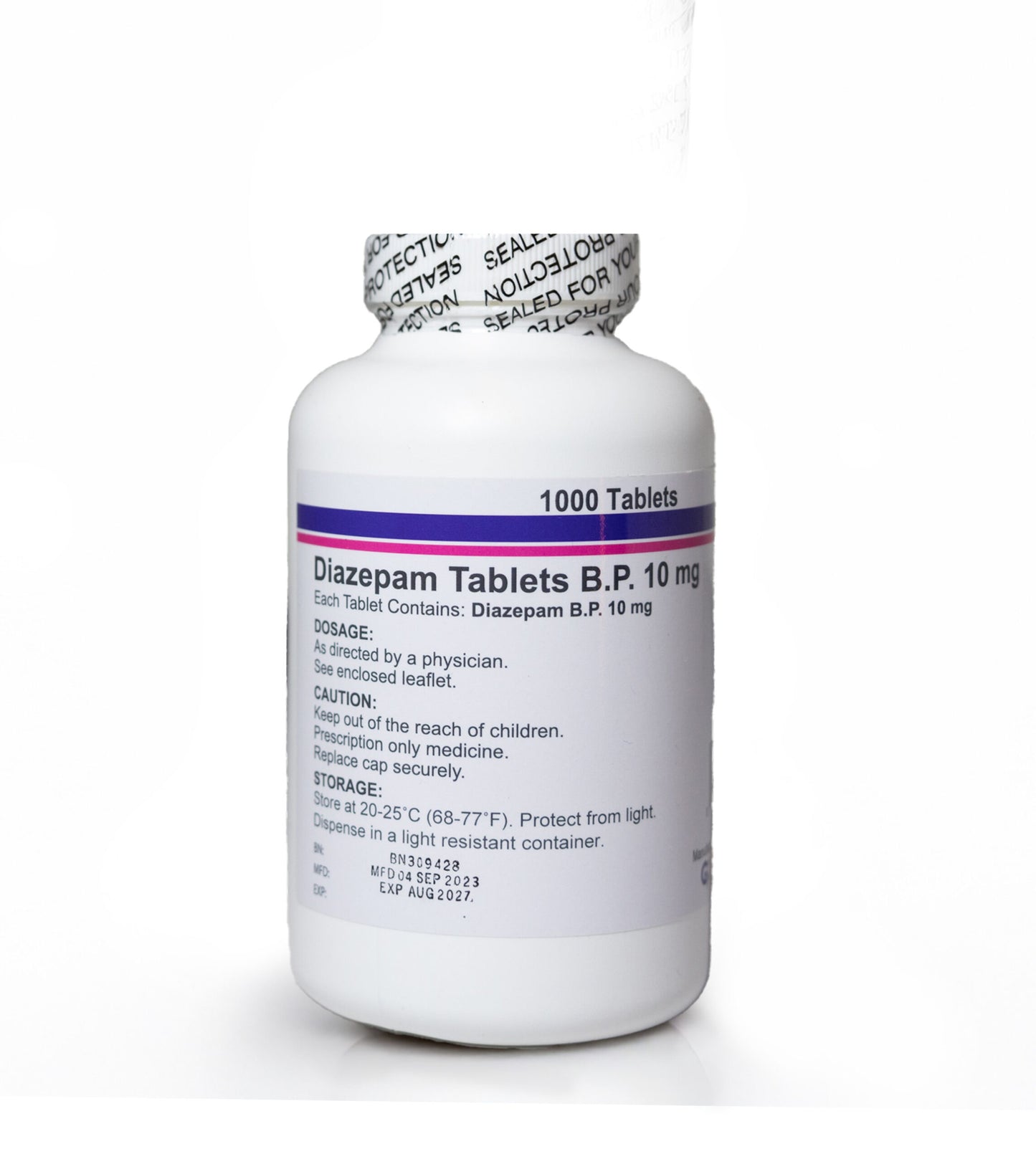 DIAZEPAM TB 10MG 100           C4