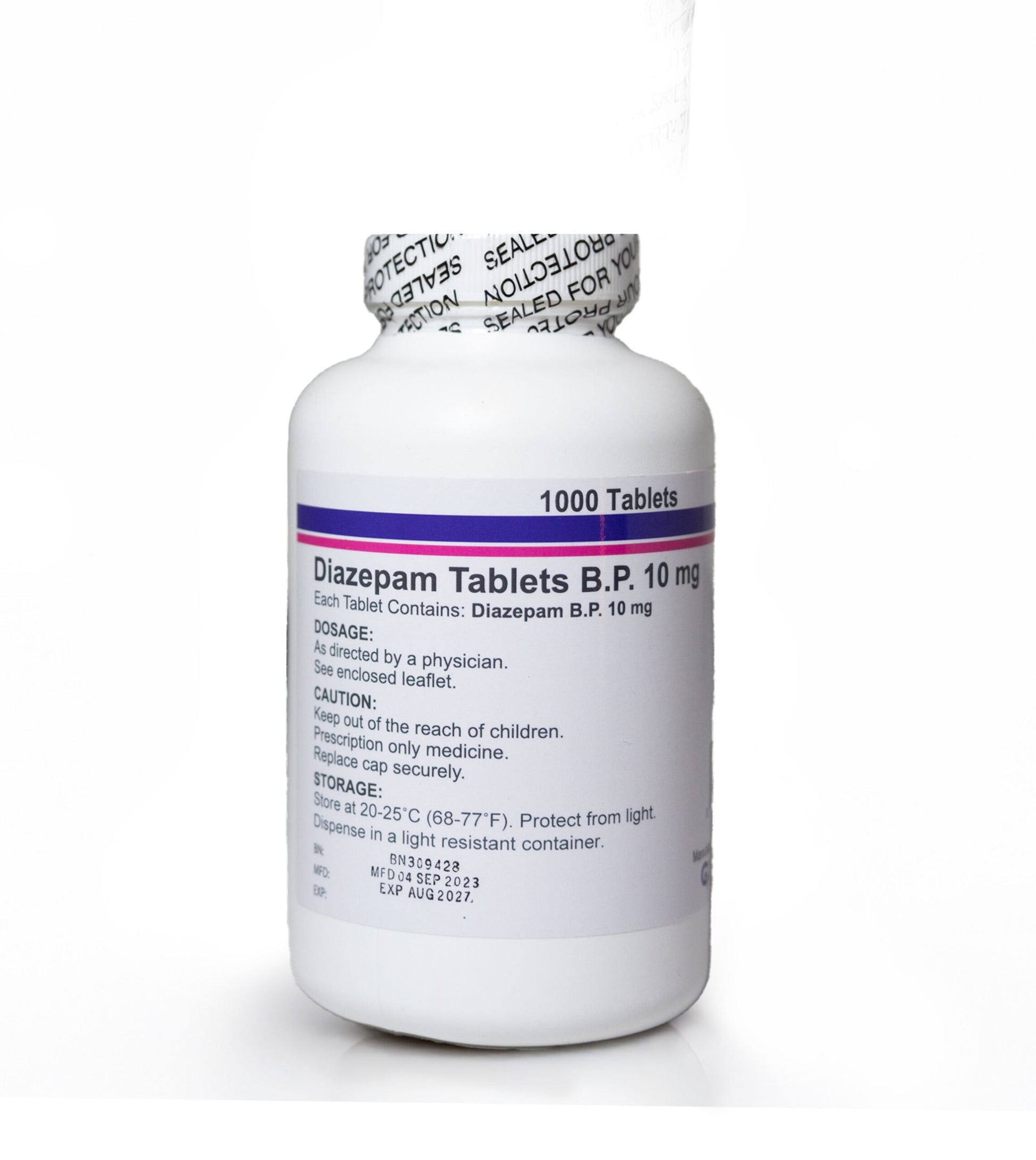 DIAZEPAM TB 10MG 100           C4