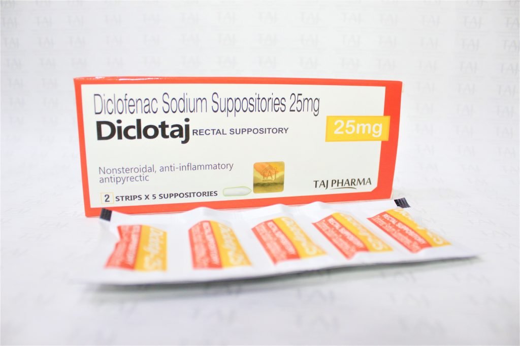 DICLOFENAC POT CP 25MG 120