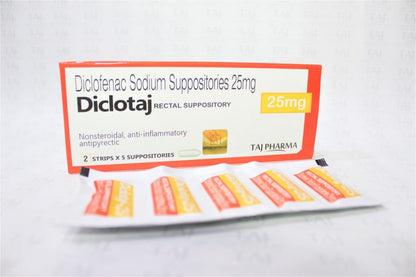 DICLOFENAC POT CP 25MG 120