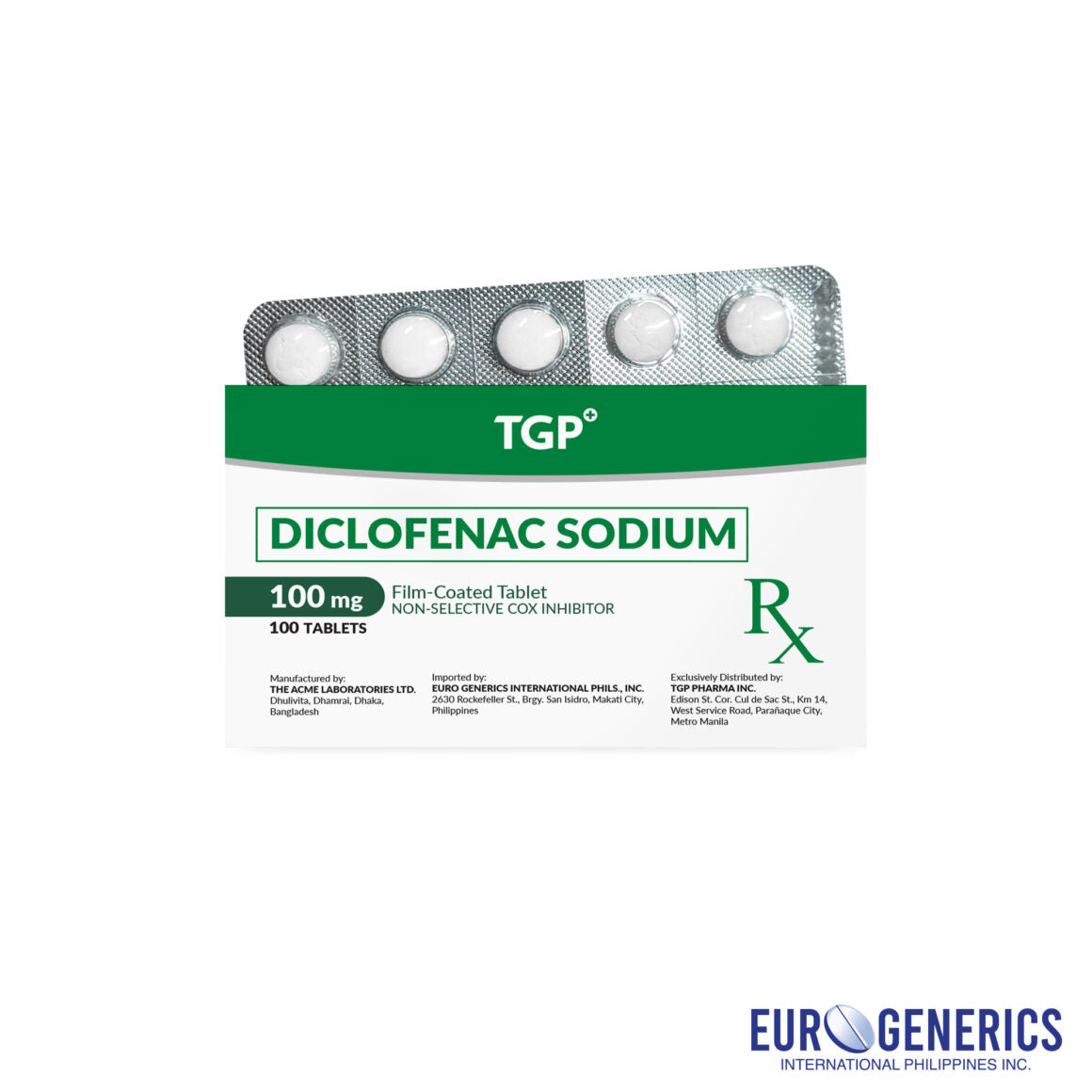 DICLOFENAC SODIUM GL 1% 100GM