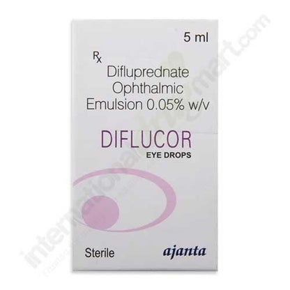 DIFLUPREDNATE DR0.05% 5ML OPTH EM