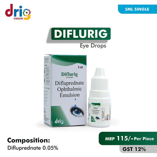 DIFLUPREDNATE DR0.05% 5ML OPTH EM
