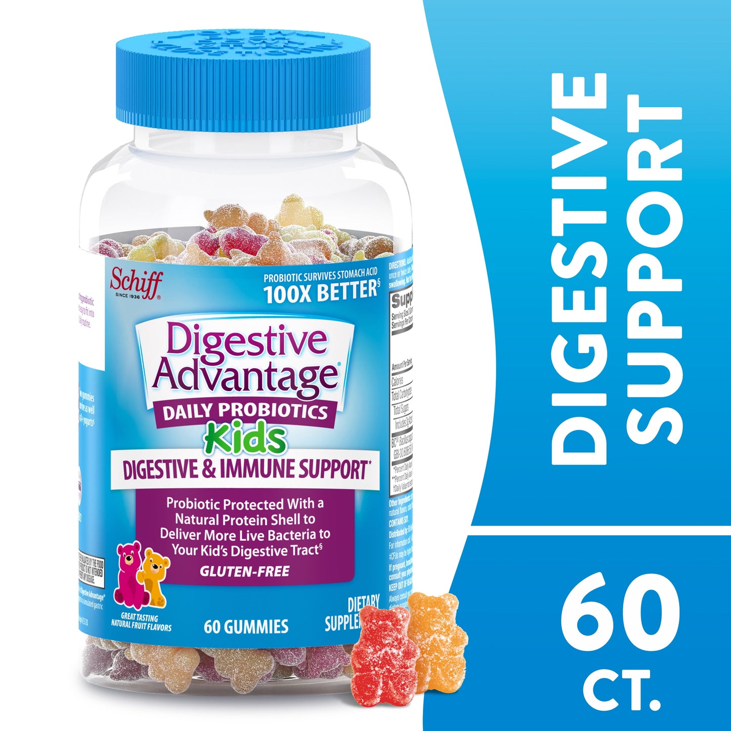 KIDS,CHEWABLE,GUT&DIGEST