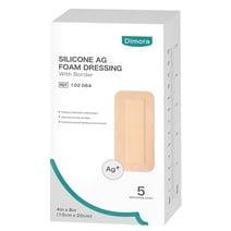 SILICONE FOAM ABSORBENT DS 4X4IN
