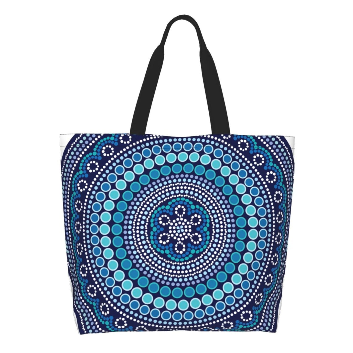 BAG HOLDY TOTE WHTE DOT 16X15X6 250CT DS