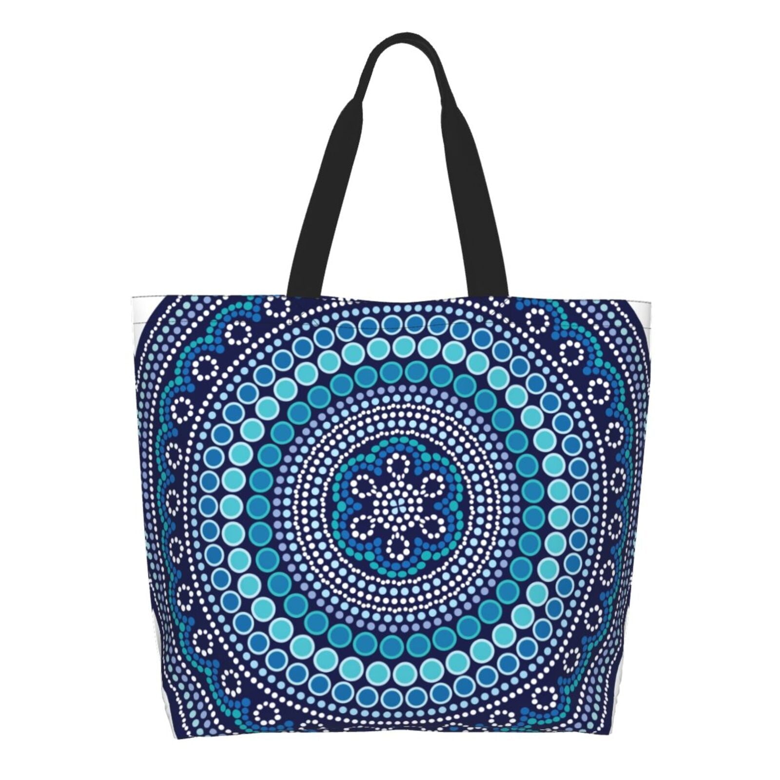 BAG HOLDY TOTE WHTE DOT 16X15X6 250CT DS
