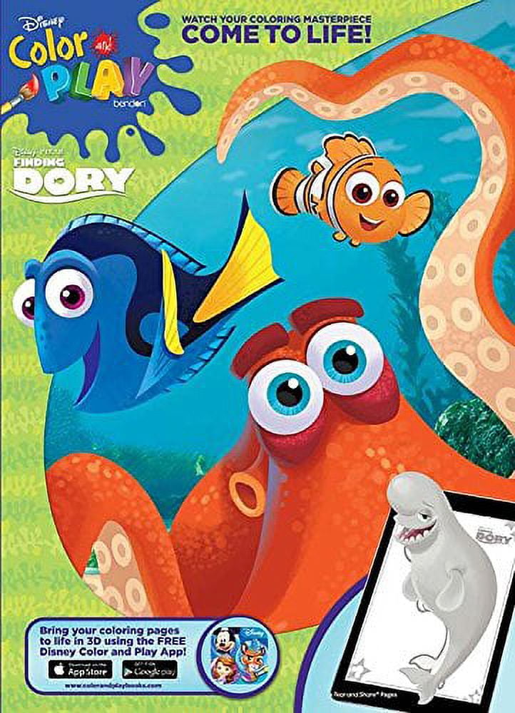 Bendon Disney Finding Dory Jumbo Coloring and Activity Book