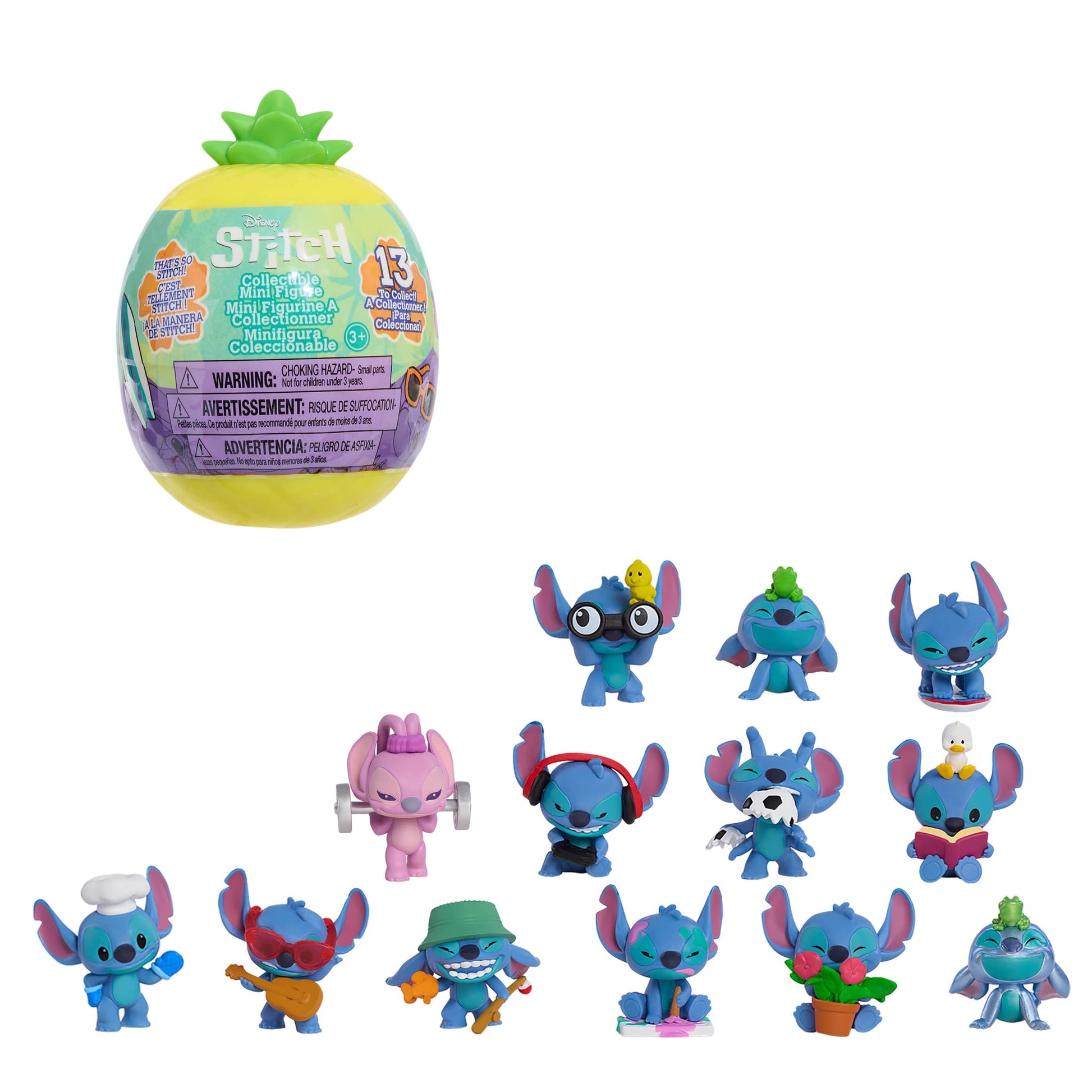 JA-RU Disney Stitch Sticky Splat Toy - Assorted Colors