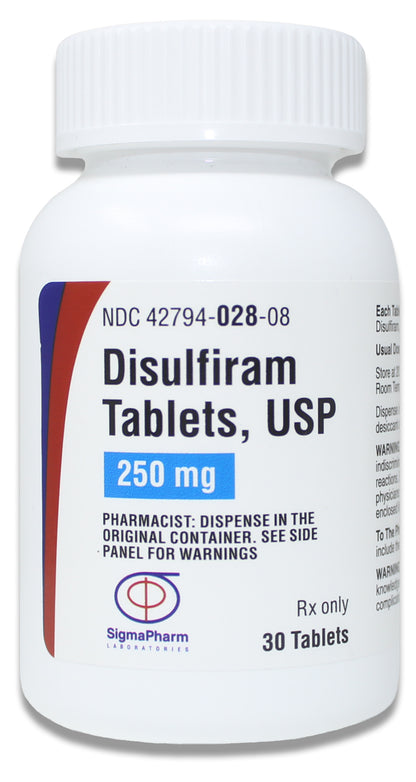 DISULFIRAM TB 250MG 30
