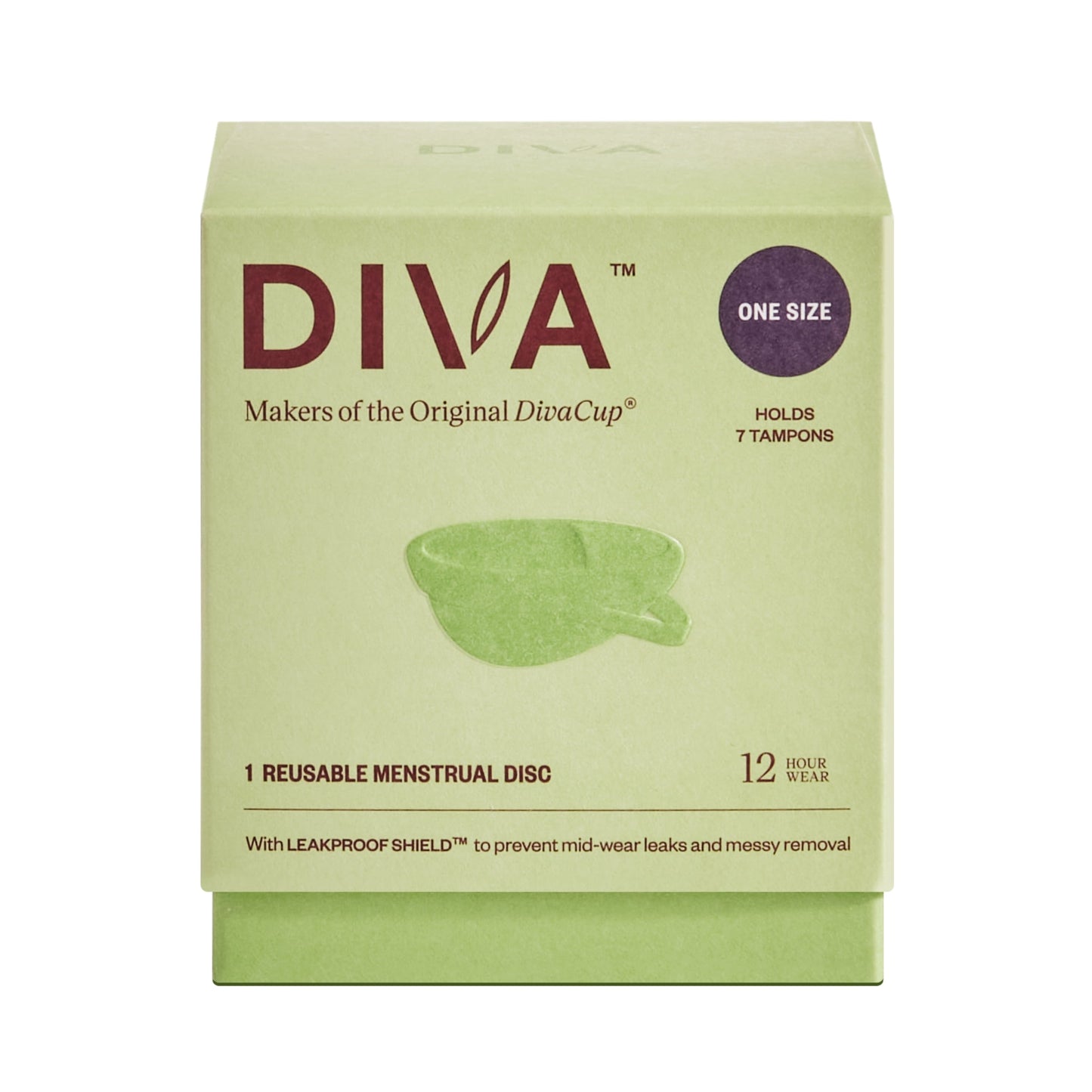 DIVACUP DIVA CUP,DISC,REUSABLE