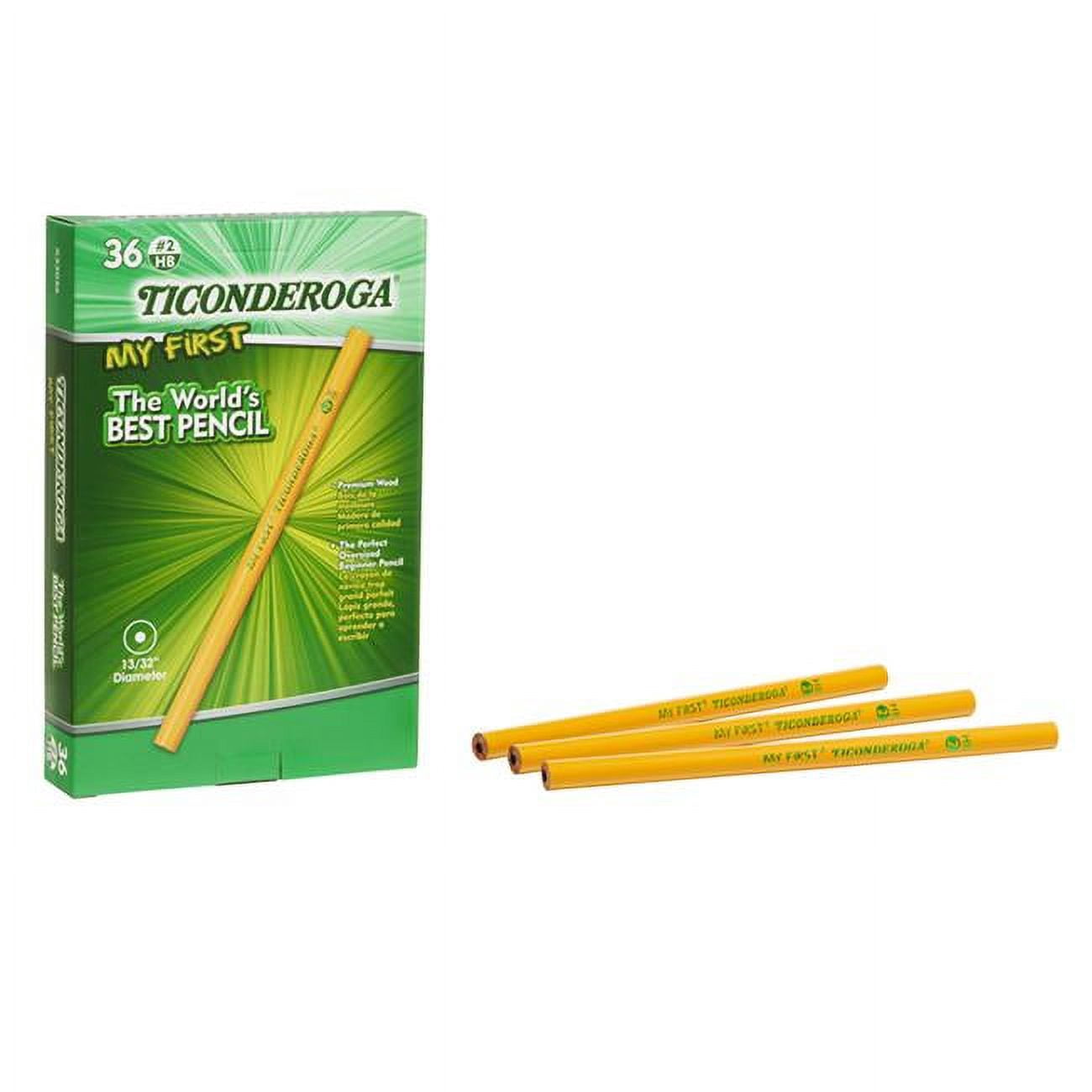 TICONDEROGA 12CT YELLOW PENCIL