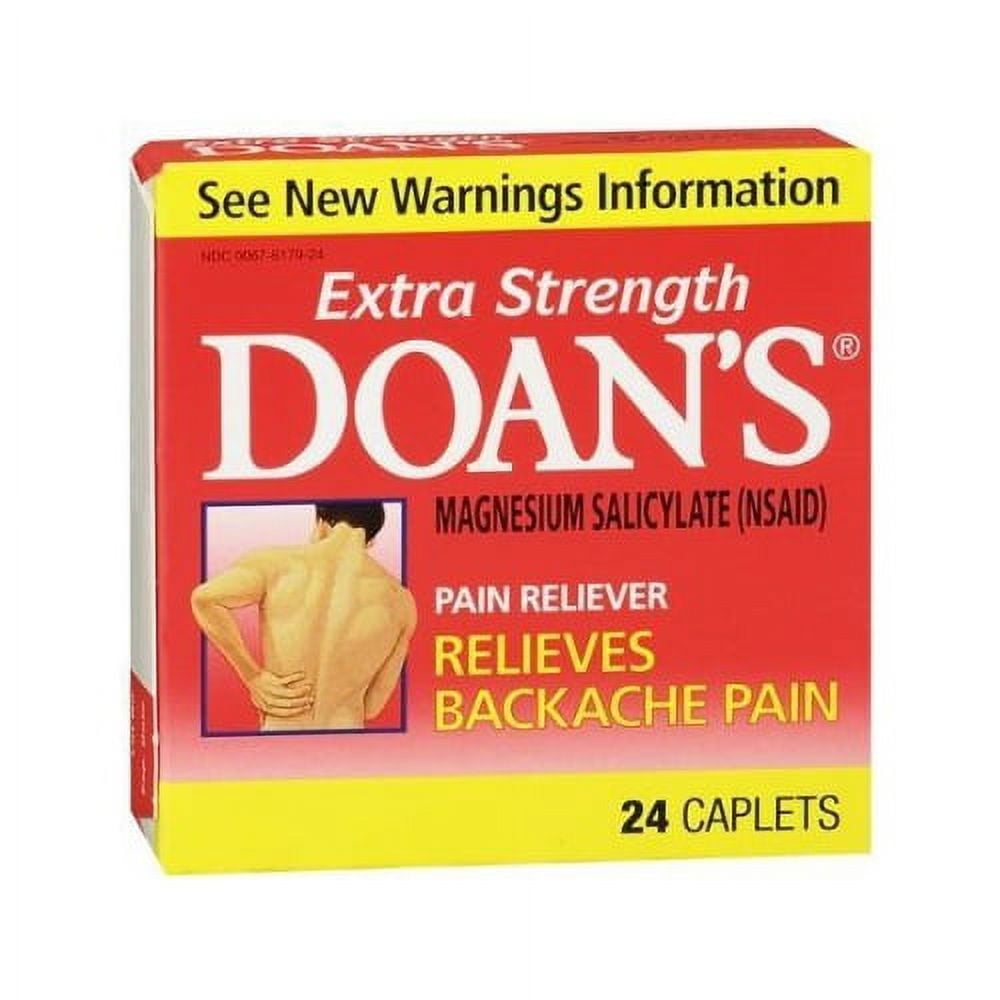 DOANS EXTRA STRENGTH CAPLETS 24CT