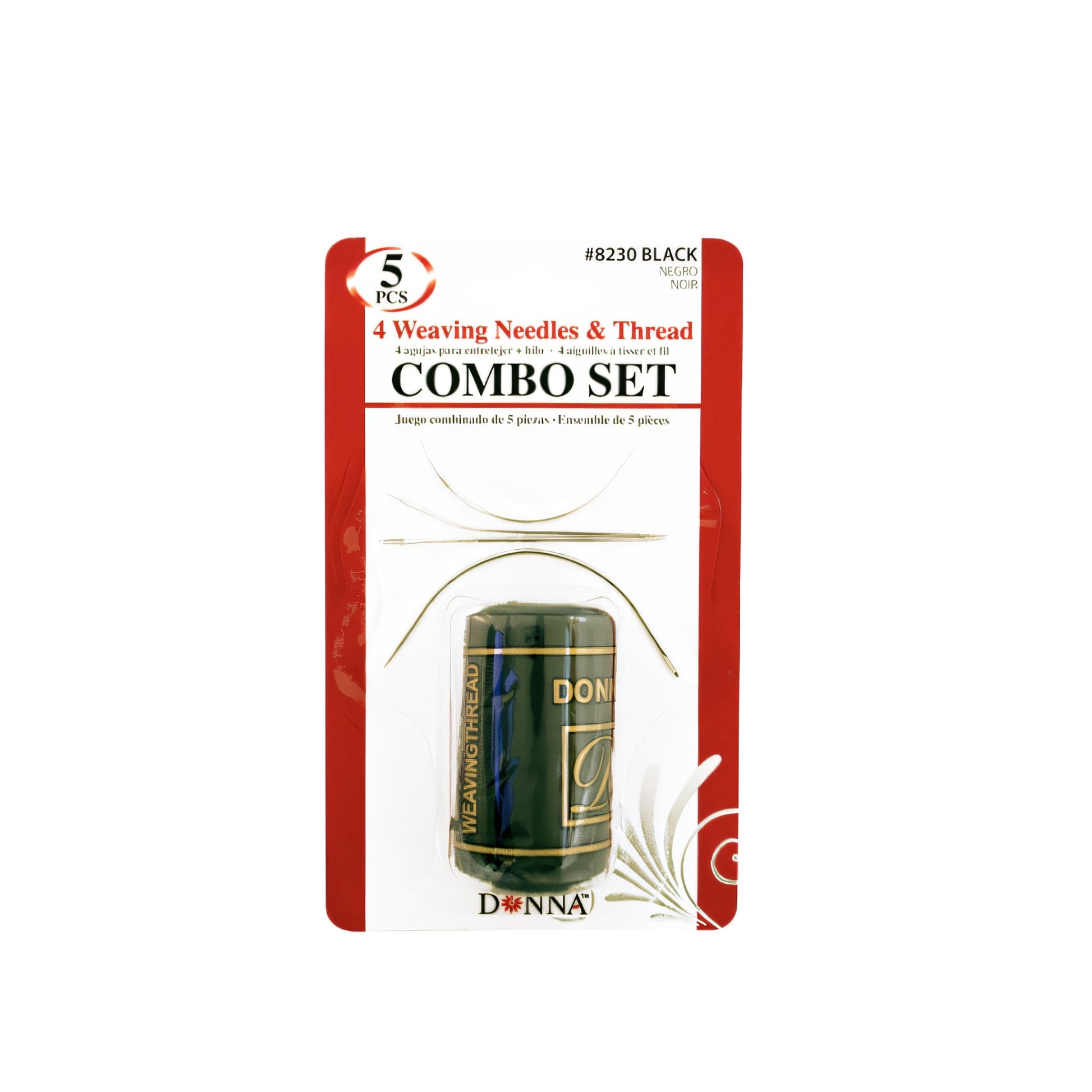 DONNA NEEDLE/THREAD COMBO 5PC##