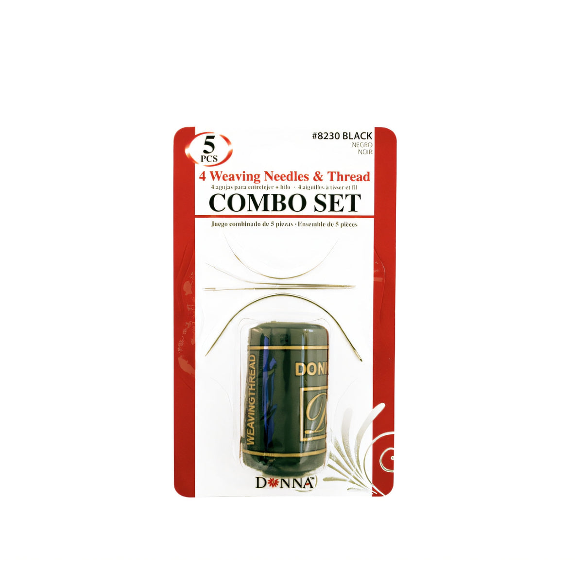 DONNA NEEDLE/THREAD COMBO 5PC##