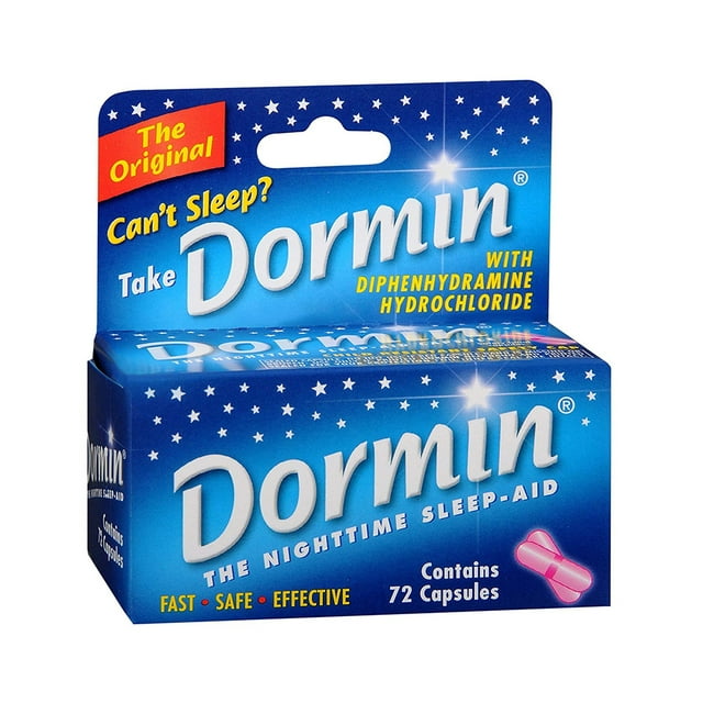 DORMIN CP 25MG 72