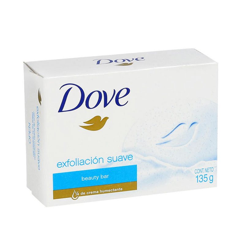 Dove Bar Soap Gentle Exfoliating 3.75oz 4 Count