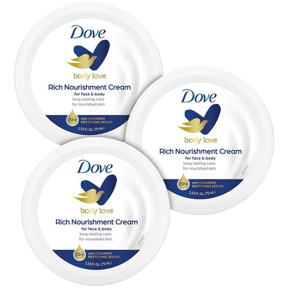 BABY DOVE LQ 8OZ BODY CREAM