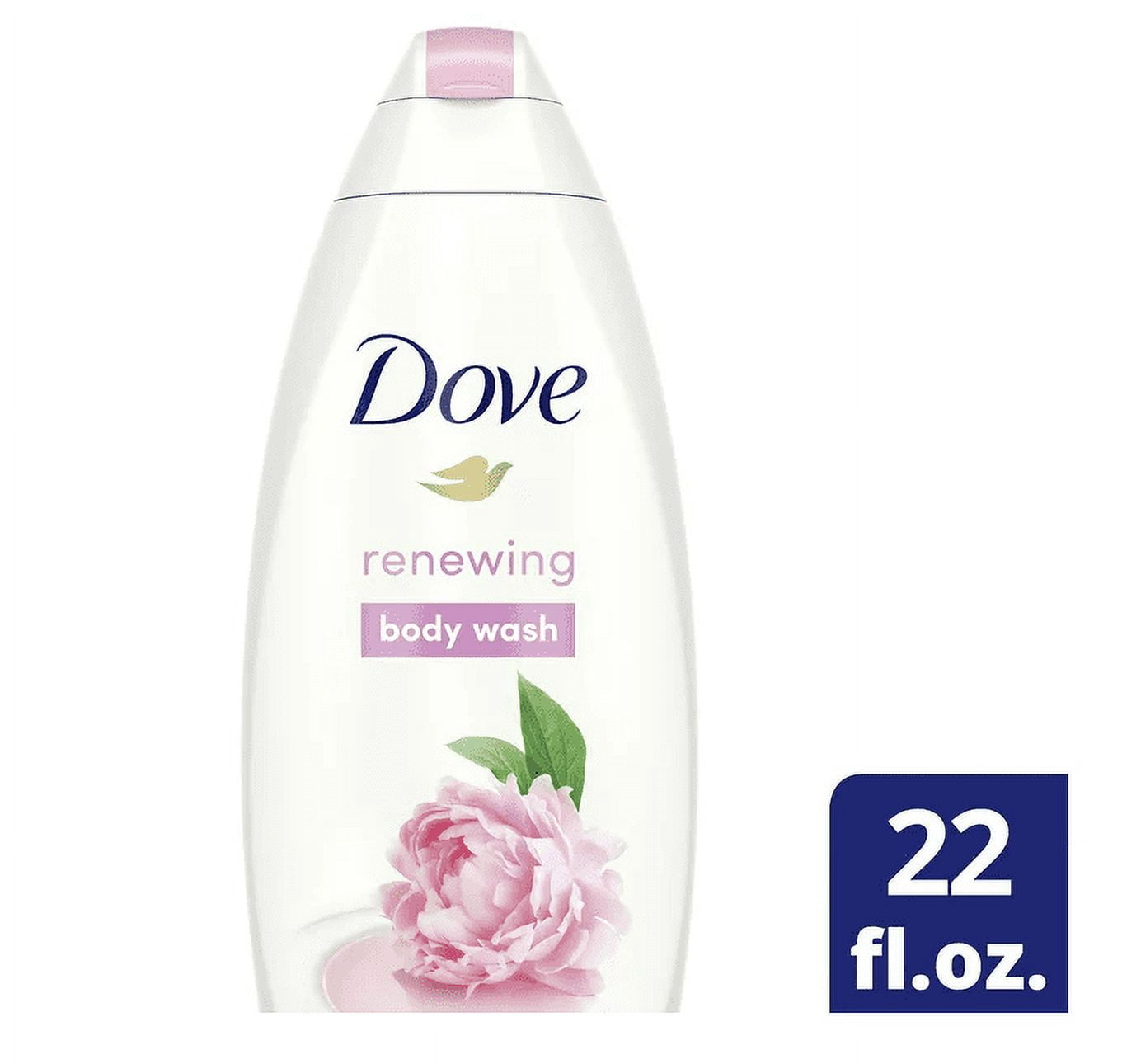 DOVE BODY WASH PEONY & ROSE 20Z
