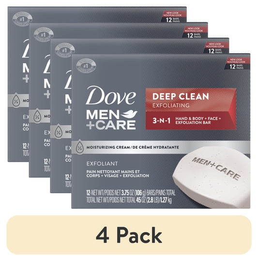 DOVE MEN+CARE 3IN1 DEEP CLN BAR 2X3.75OZ