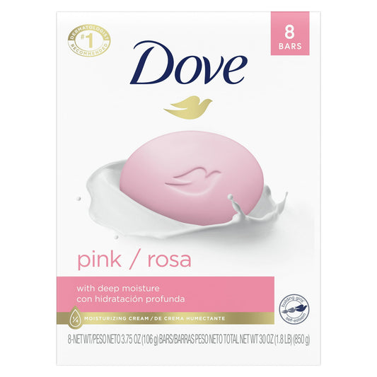 DOVE DEEP MOISTURE PINK BAR 4X3.75OZ