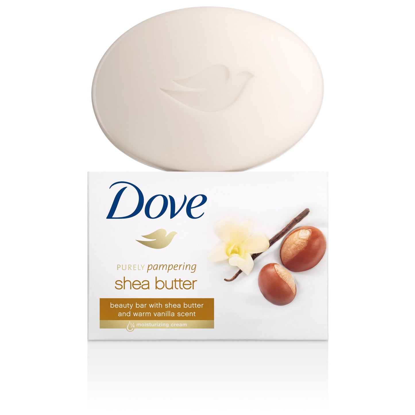 DOVE SHEA BUTTER & VANILLA BAR 2X3.75OZ