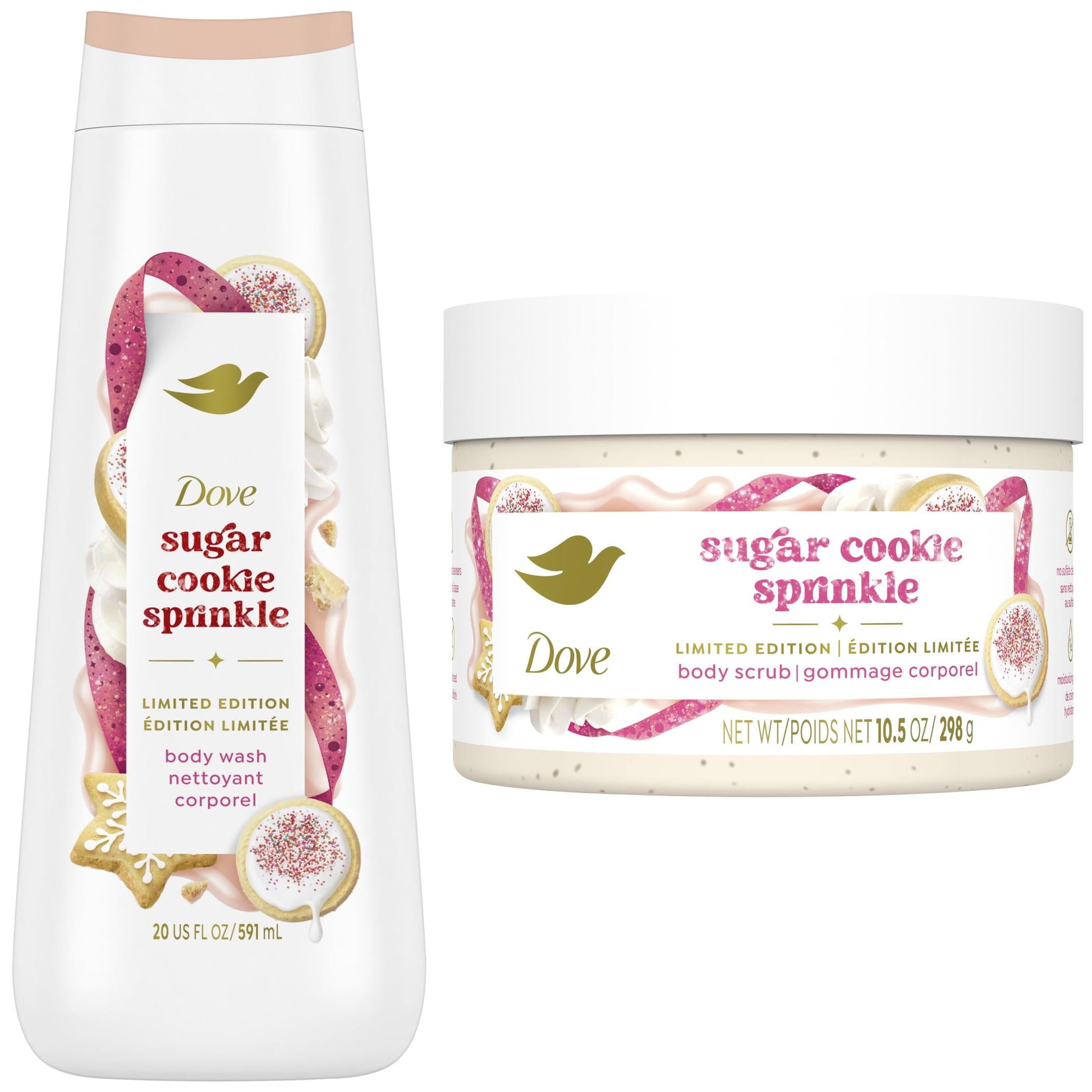 DOVE BODY SCRUB VANIL SUGAR 15Z