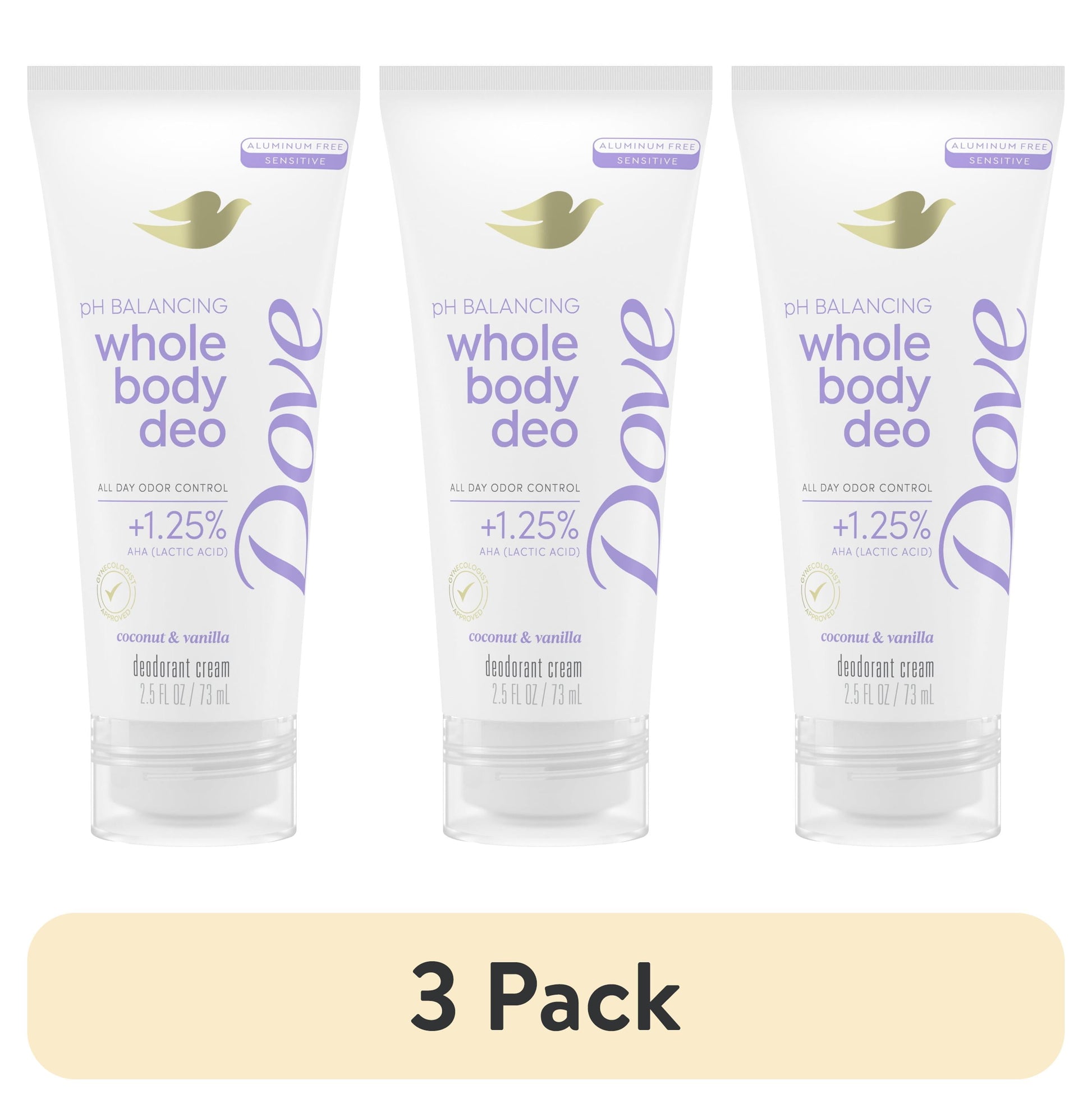 DOVE WHOLE BODY DEO CCNT&VAN CRM 2.5OZ