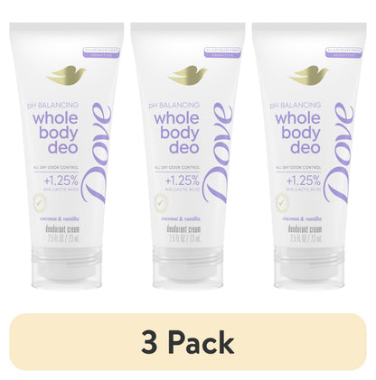 DOVE WHOLE BODY DEO CCNT&VAN CRM 2.5OZ