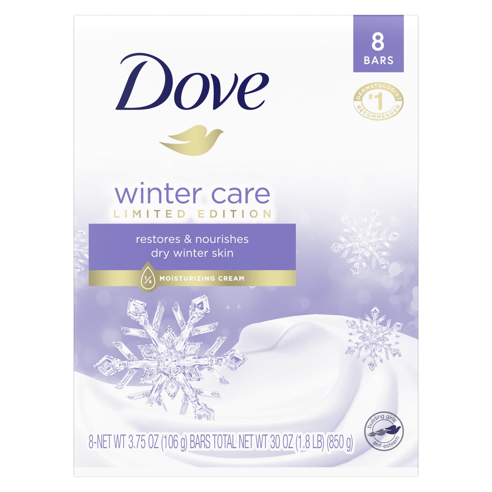 DOVE WINTER CARE LQ 22OZ NRSH