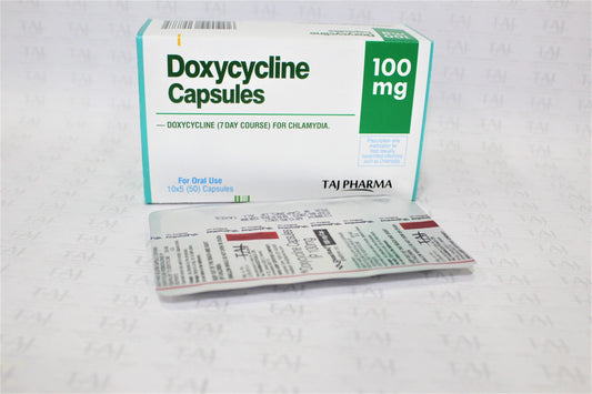 DOXYCYCLINE TB 50MG 100