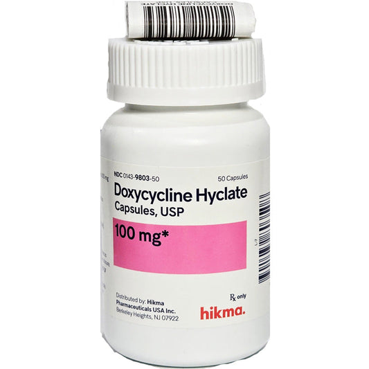 DOXYCYCLINE HYCL TB 150MG 60 CPLT
