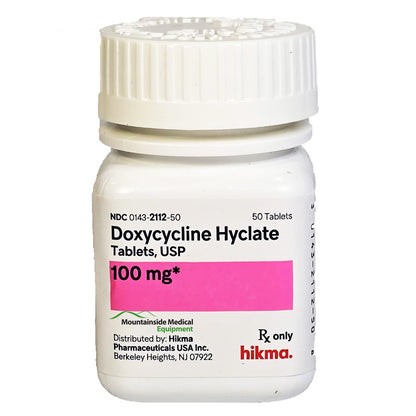 DOXYCYCLINE HYCLATE CP 100MG 50