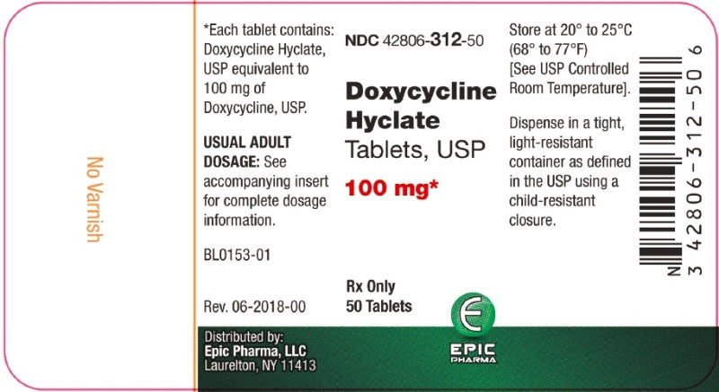 DOXYCYCLINE MONOHYD TB 75MG 100