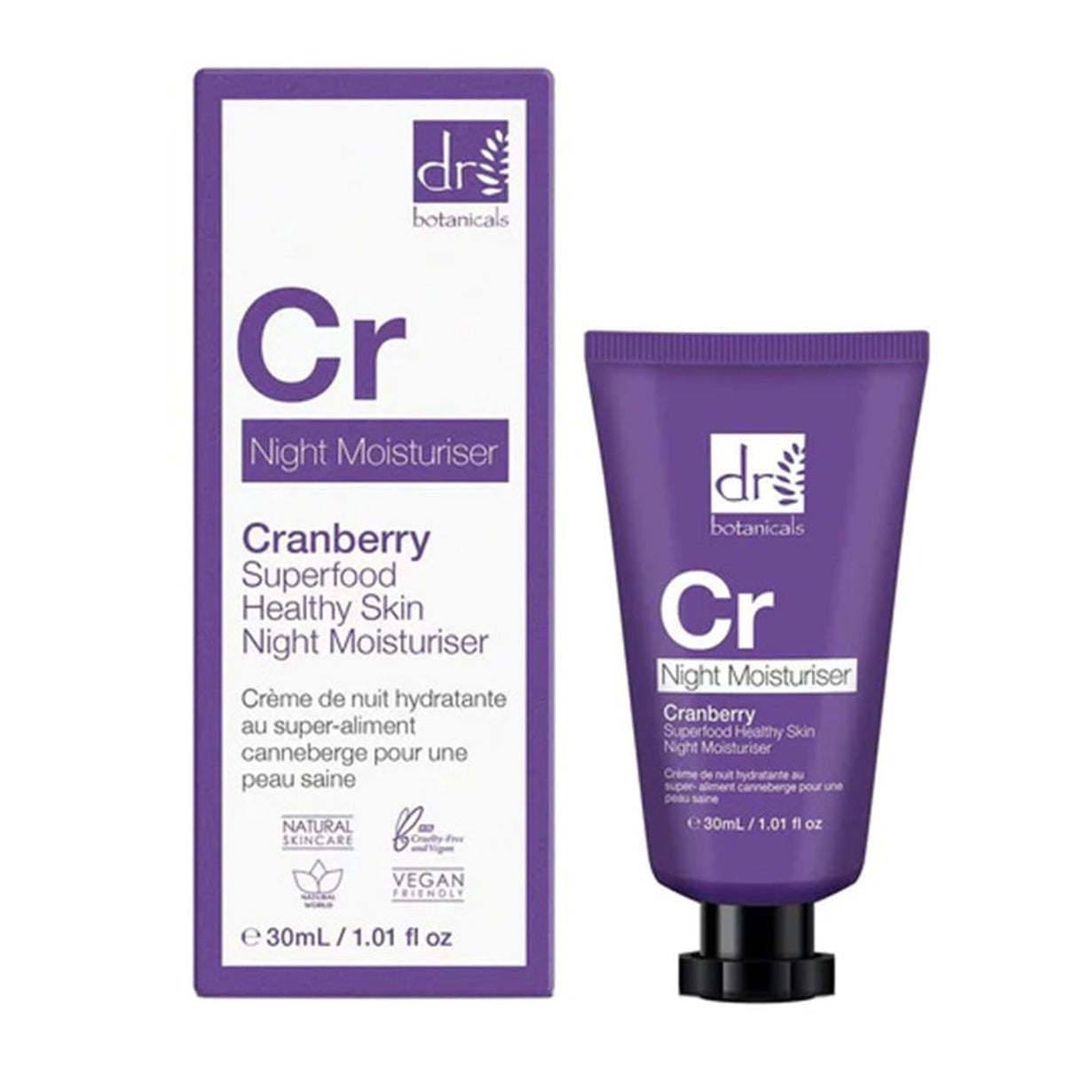 DR. BOTANICALS CR NIGHT MOIST,CRANBERRY