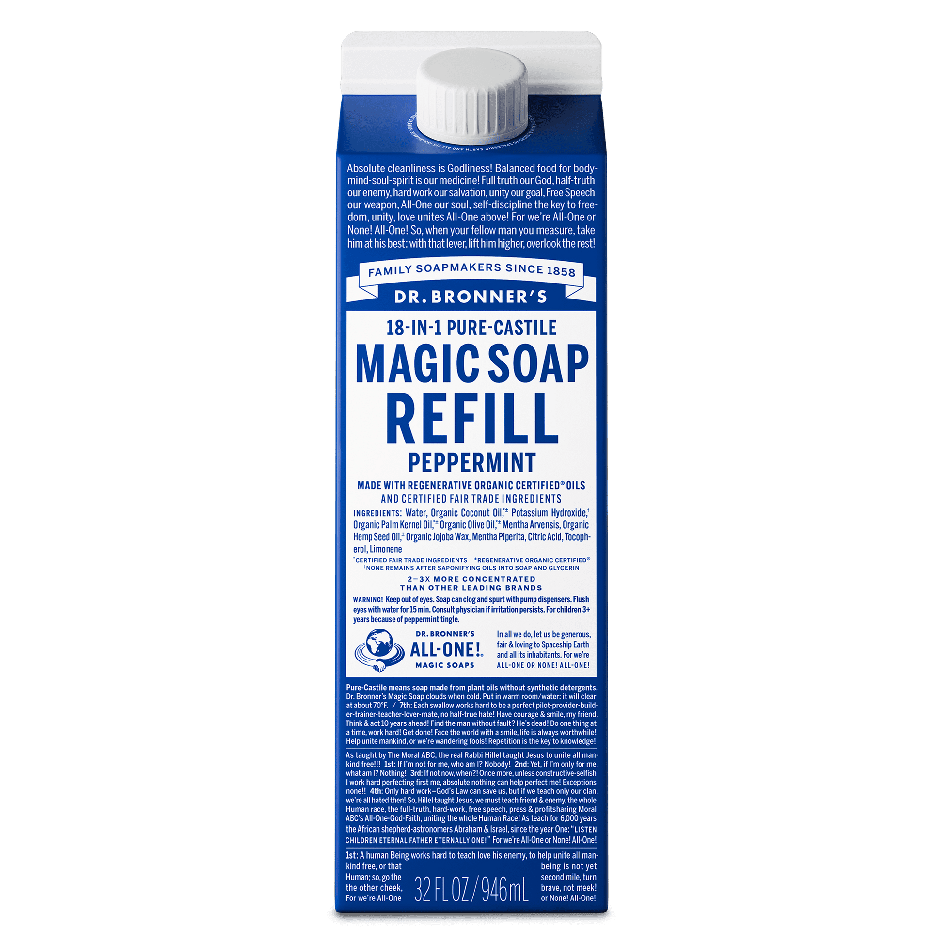 DR. BRONNER'S BDY SOAP,OG2,SHIKA,LMNGRS