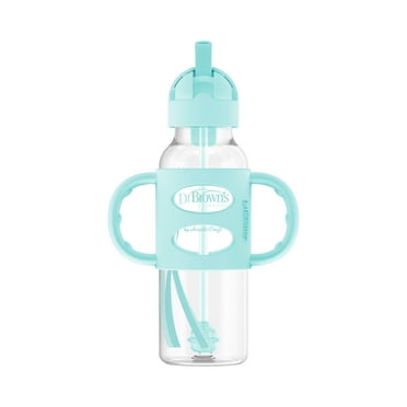 Dr Brown's Milestones Baby’s First Straw Training Cup - Yellow, 9 oz